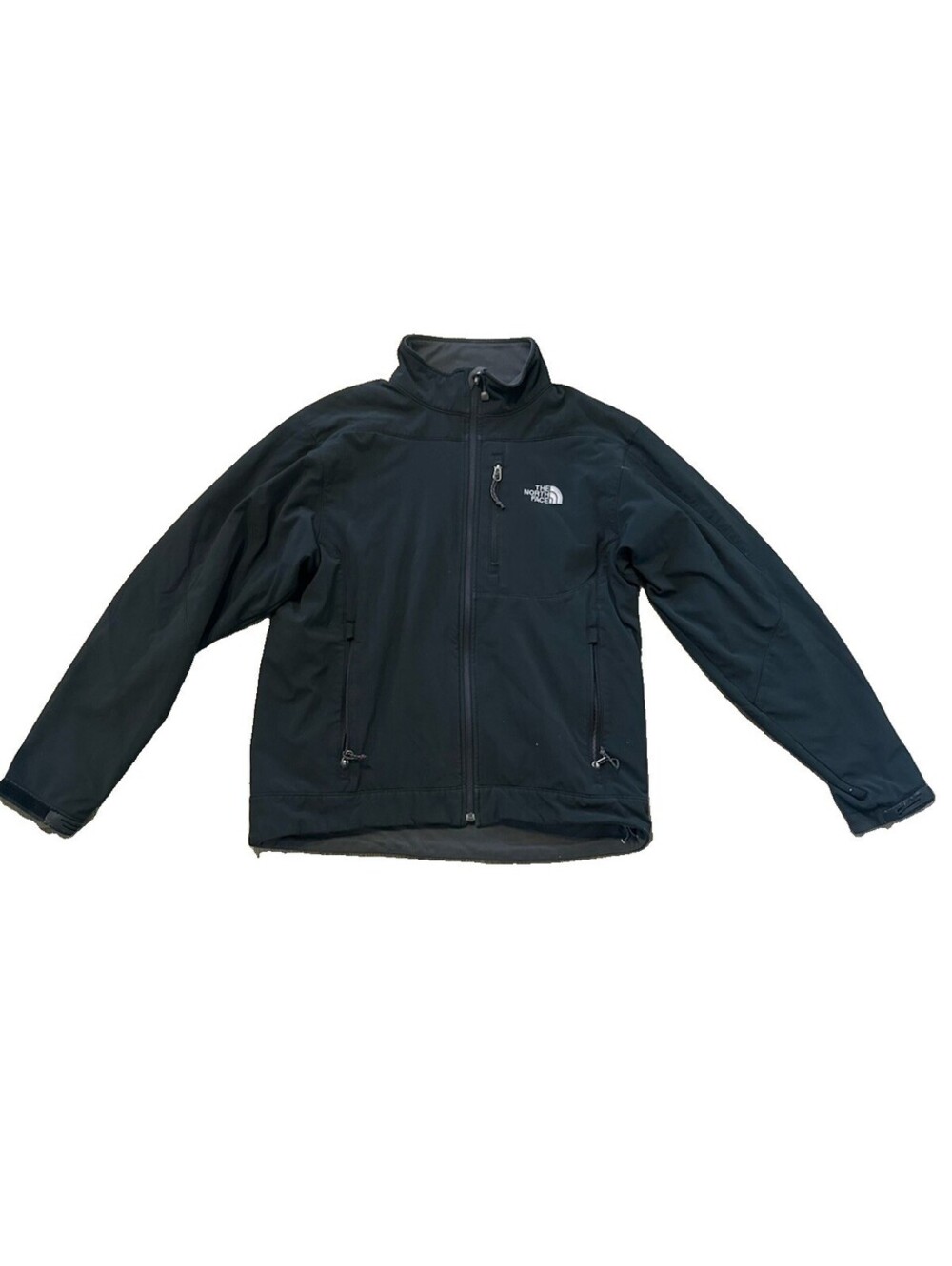 Jacket | Men’s | The North Face | Medium, Black Softshell, Fleece Lined Full Zip